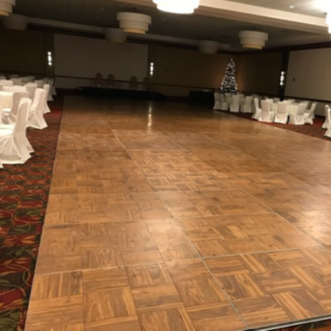 Wooden Parquet Dance Floor