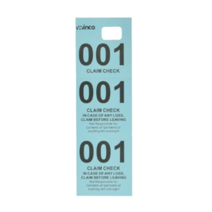 Coat Check-in Tickets