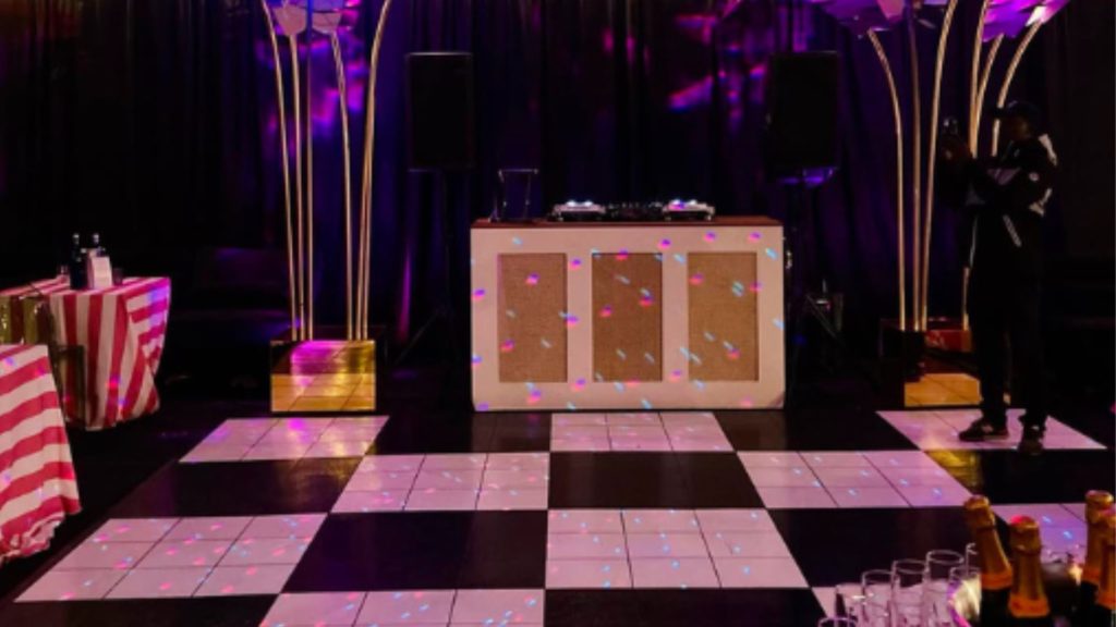 cost of dance floor rental